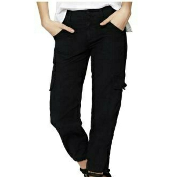 Black crop pants - Picture 1 of 5